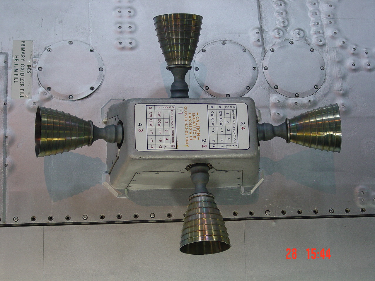 The Apollo spacecraft