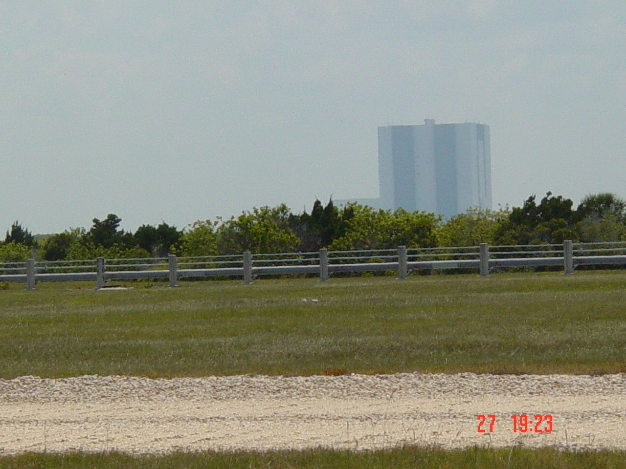 View of the VAB from the launch pad