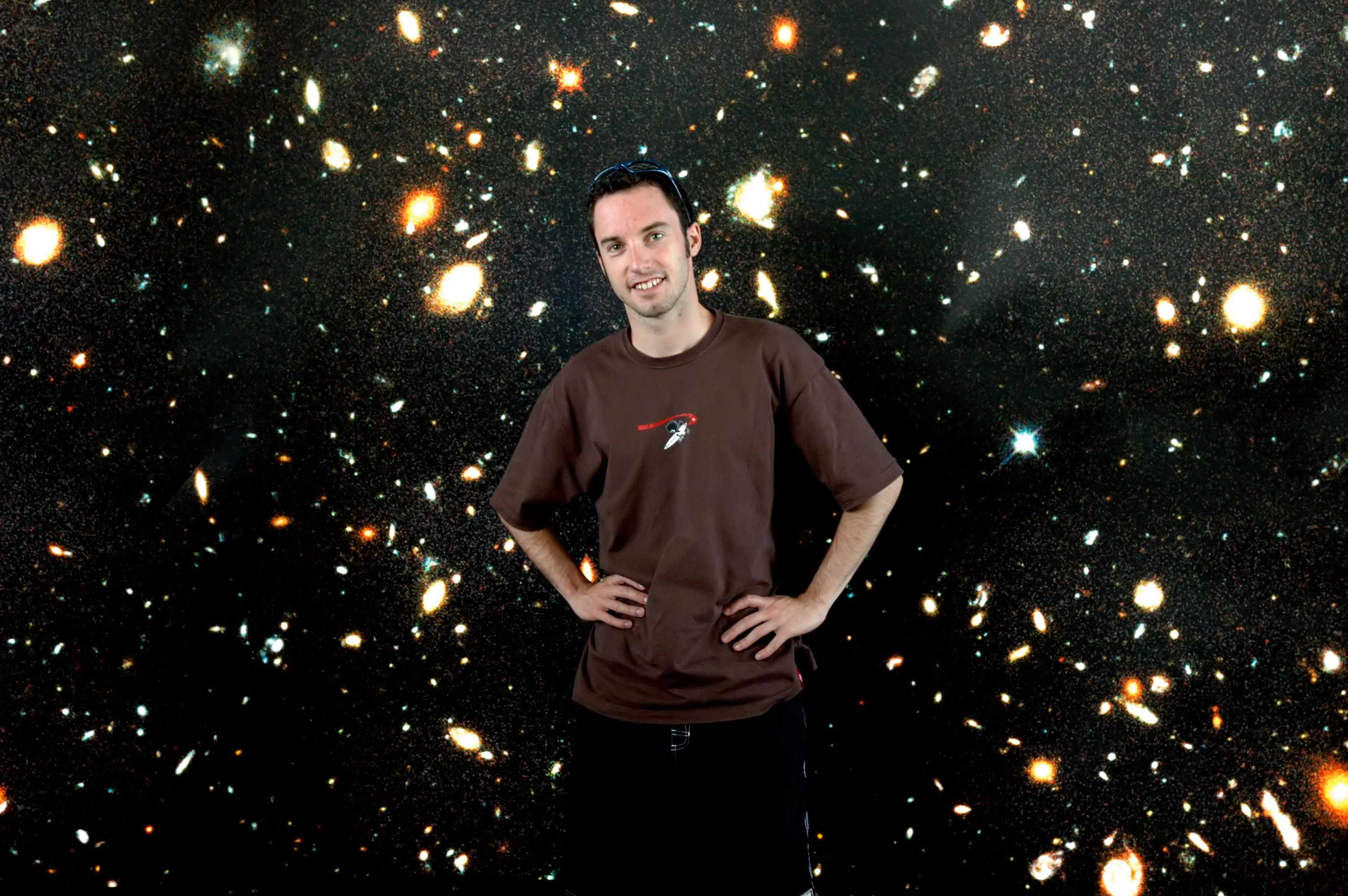 With the Hubble Deep Field