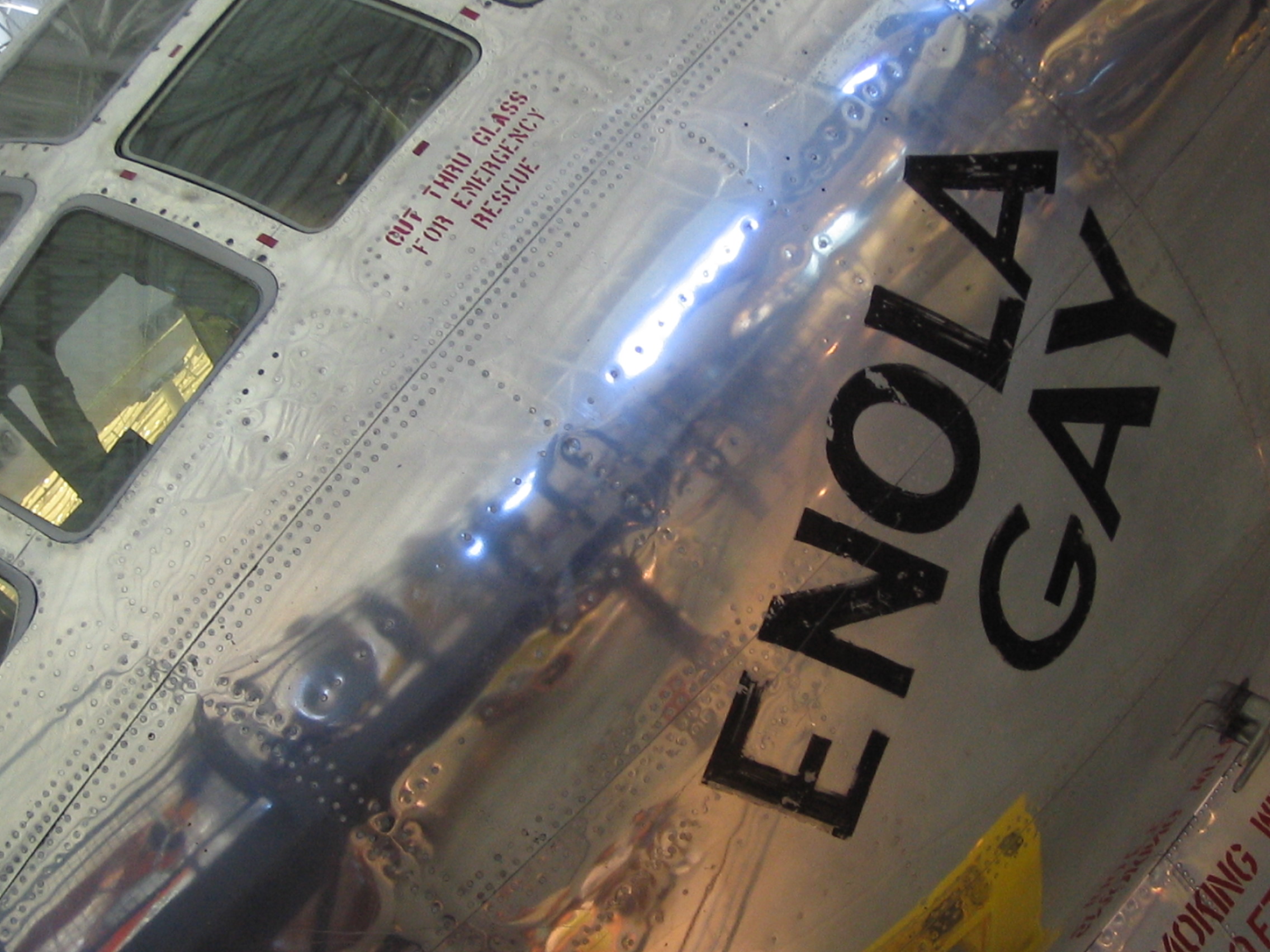 This plane dropped the bomb on Hiroshima